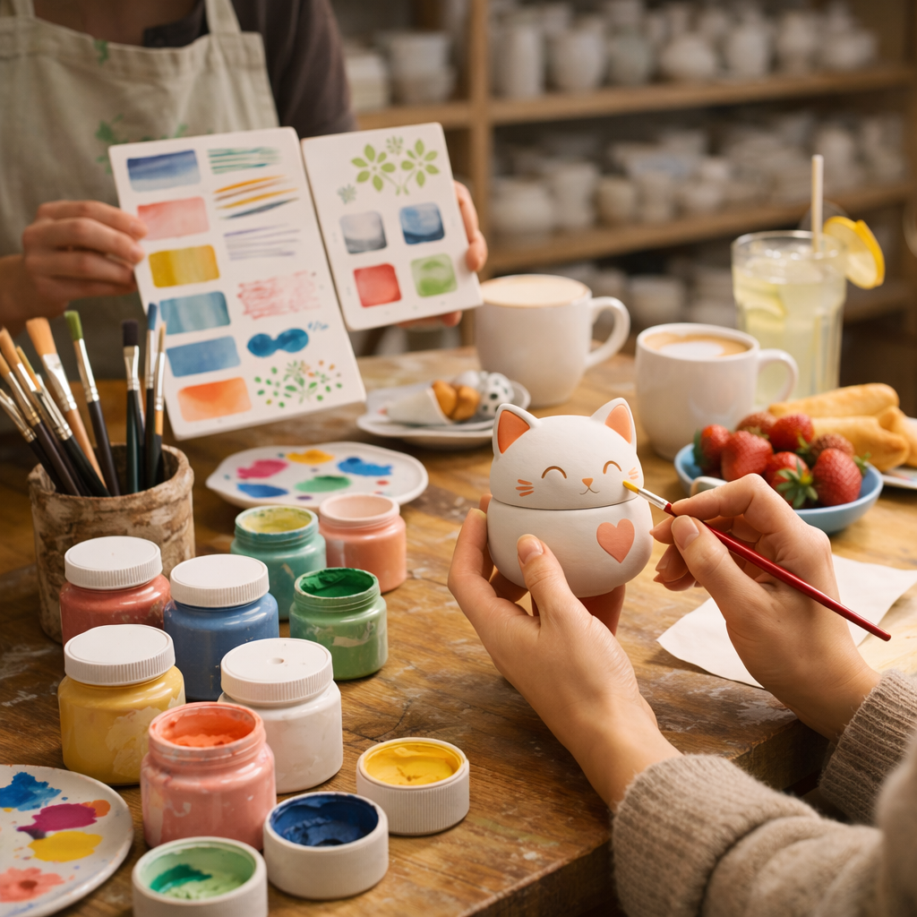 poterie-peinture la poterie a Hannut